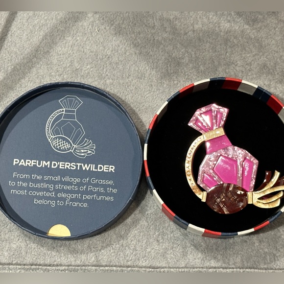 ERSTWILDER PARIS HOLIDAY “PARFUM D’ERSTWILDER” BROOCH - Picture 3 of 4